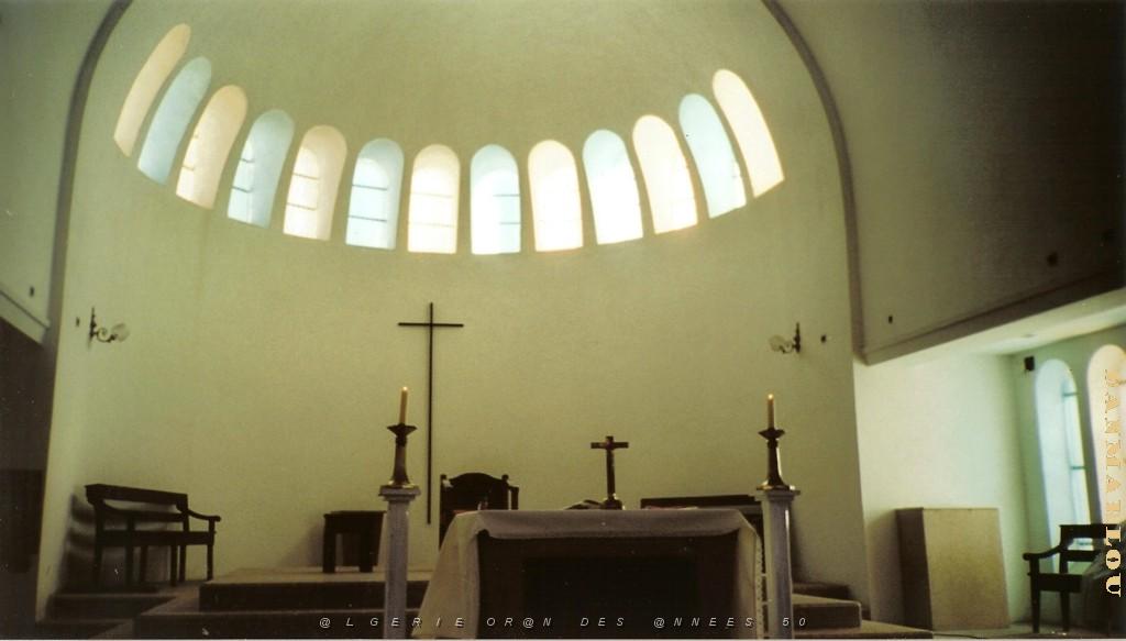 ORAN 10 2005 046 LE DOME DE LA CHAPELLE DE NOTRE DAME DE SANTA CRUZ DE L INTERIEUR.JPG